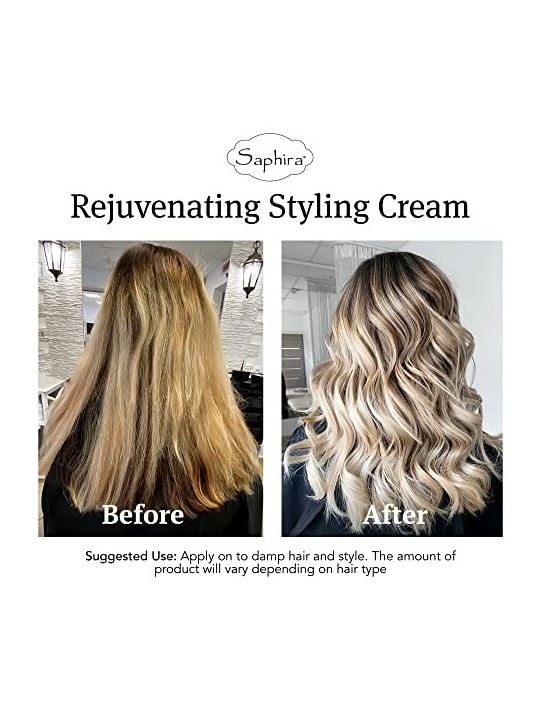 Saphira Crema per Styling dei Capelli 250ml donna