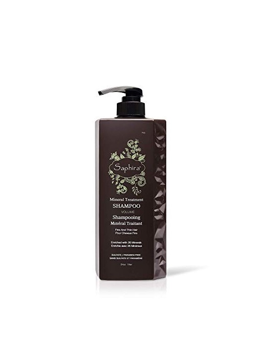Saphira Trattamento Minerale Shampoo Trattamento Capelli Umidit Volume Per Tutti Tipi di Capelli 1000ml None Saphira www.essenze