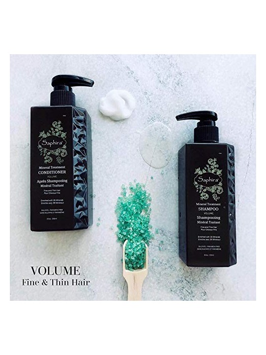 Saphira Trattamento Minerale Shampoo Trattamento Capelli Umidit Volume Per Tutti Tipi di Capelli 1000ml None Saphira www.essenze