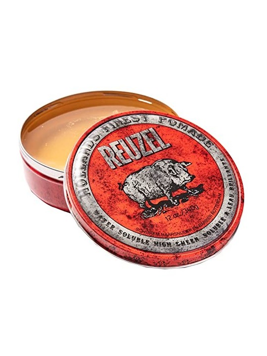Reuzel Red Pomade Water Soluble High Sheed Pomata per capelli donna 3400g