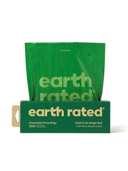 Earth Rated ROLLO sacchetto per animali domestici distributore senza profumo 300 unit unisex