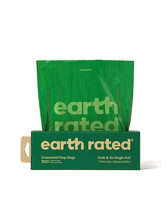 Earth Rated ROLLO sacchetto per animali domestici distributore senza profumo 300 unit unisex