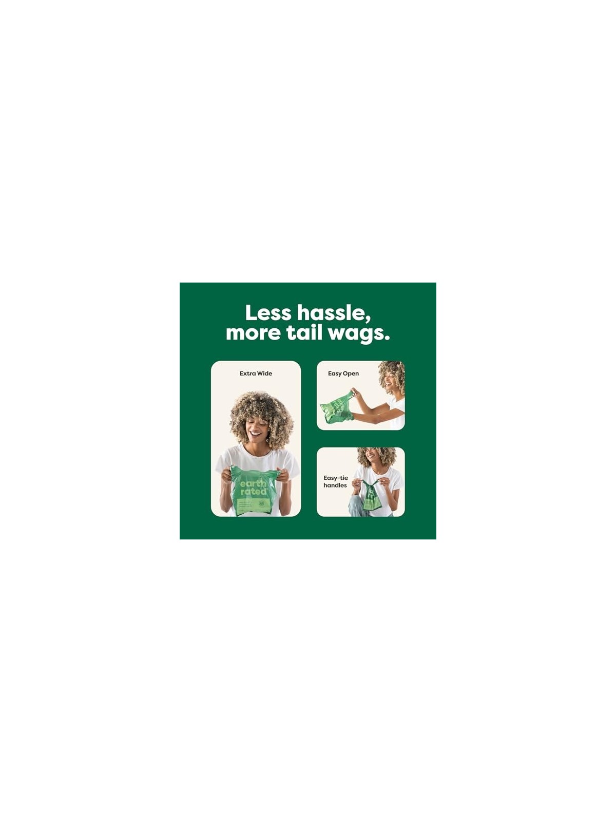Earth Rated Busta ASAS per Animali Domestici Non Profumata 120 Unit Unisex
