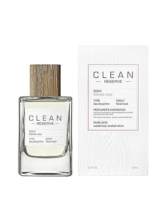 Clean Riserva Blonde Rose Eau de parfum Unisex 100ml