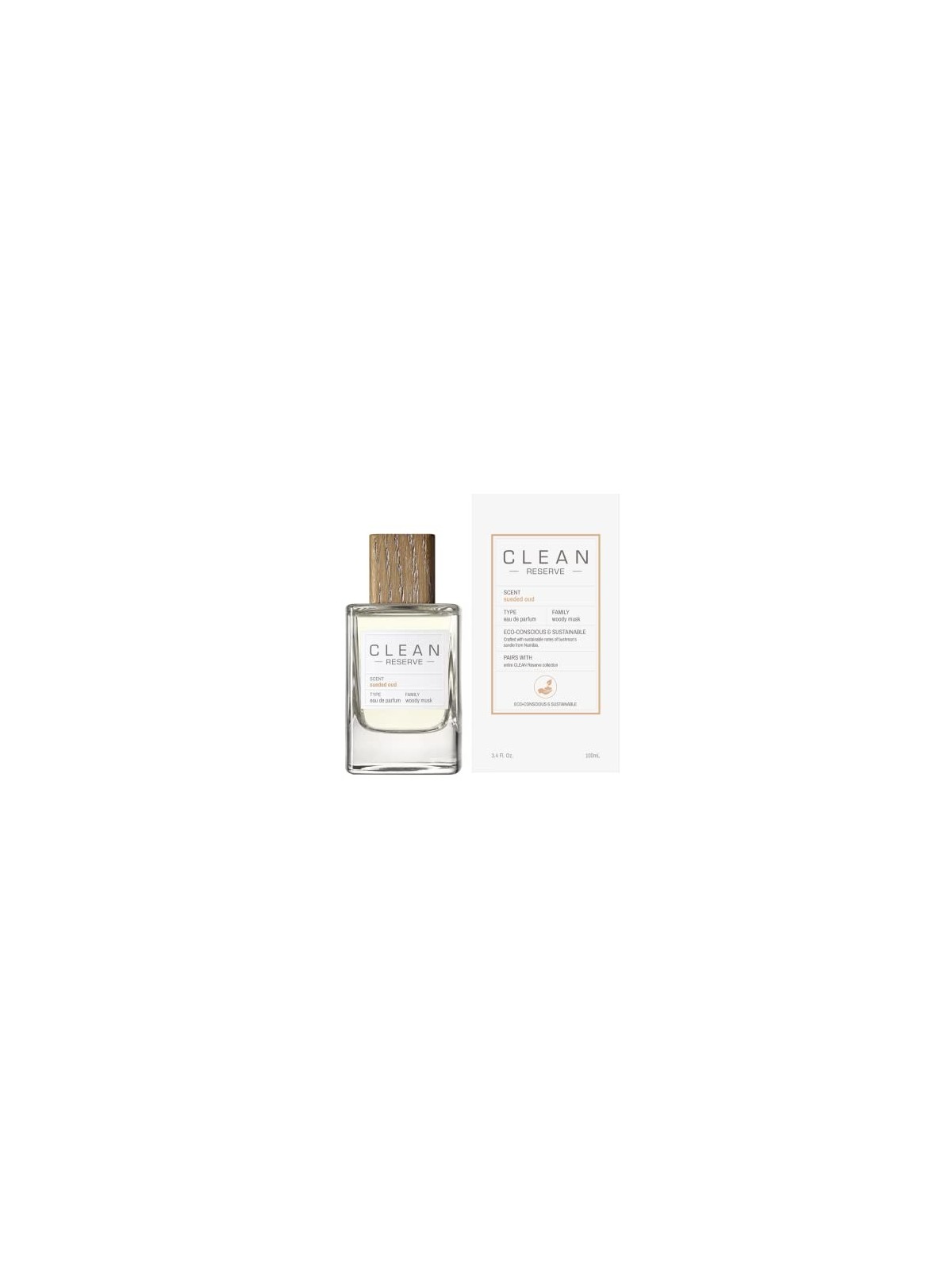 Clean Prenota Seuded Oud eau de parfum unisex 100ml