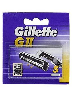 Gillette GII Caricatore 5 Ricambi Uomo