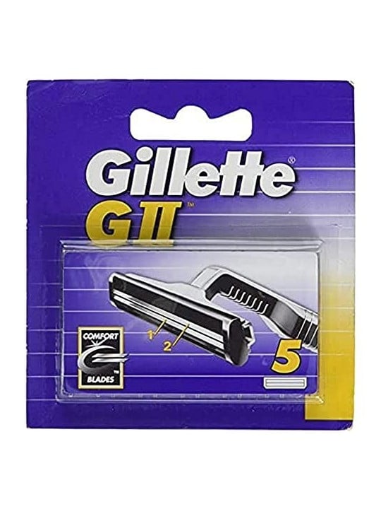 Gillette GII Caricatore 5 Ricambi Uomo