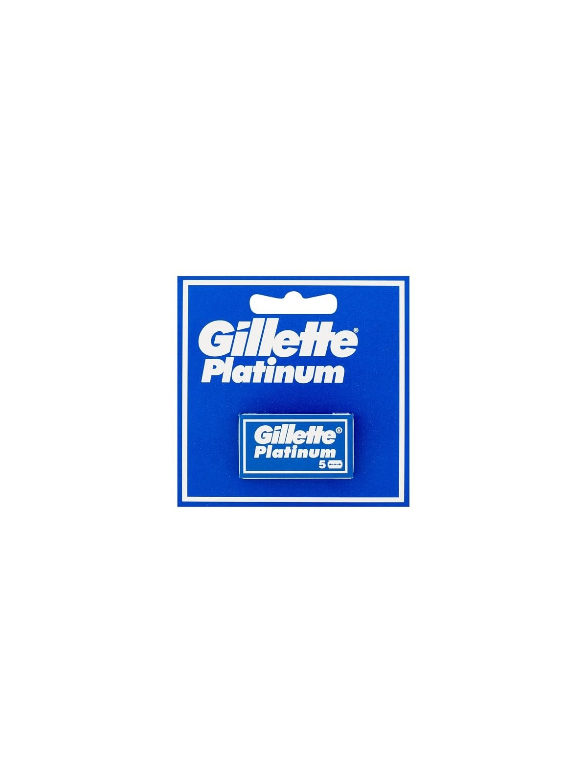 Gillette PLATINUM Replacement 5 Units for Men