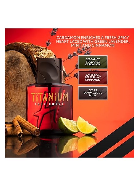 Daniel Hechter Titanium H Pour Homme eau de toilette uomo 75ml