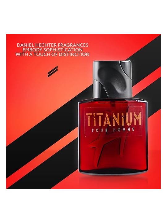 Daniel Hechter Titanium H Pour Homme eau de toilette uomo 75ml