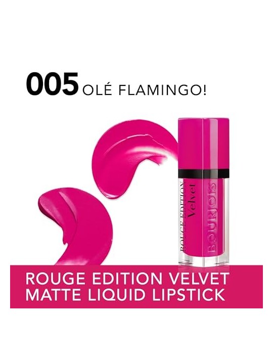 Bourjois Rouge Velvet Edition Rossetto 67 ml donna 05 Ol Flamingo