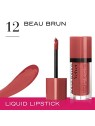 Bourjois Rouge Velvet Edition 6 Rossetto 7 ml 12 Beau Brun donna