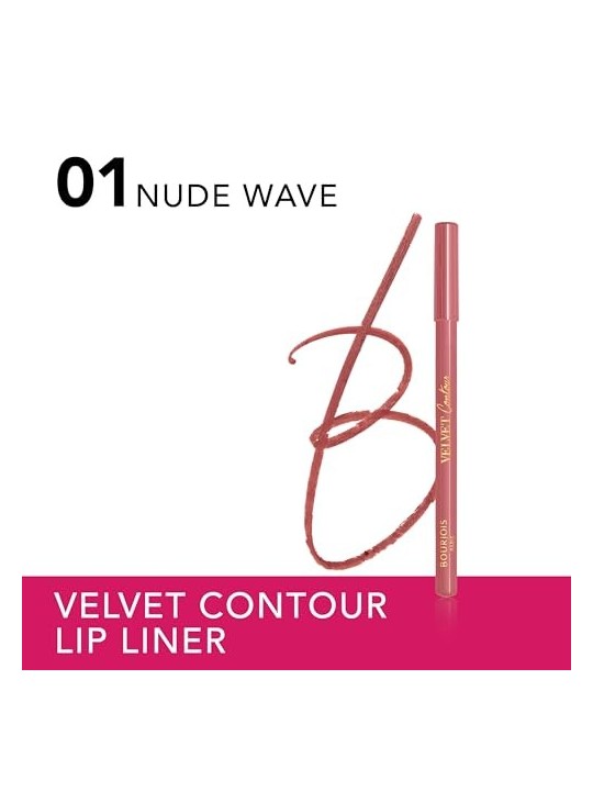 Bourjois Levres Contour Edition Lip Liner Matita labbra contorno 114 g donna  01 Nude Wave