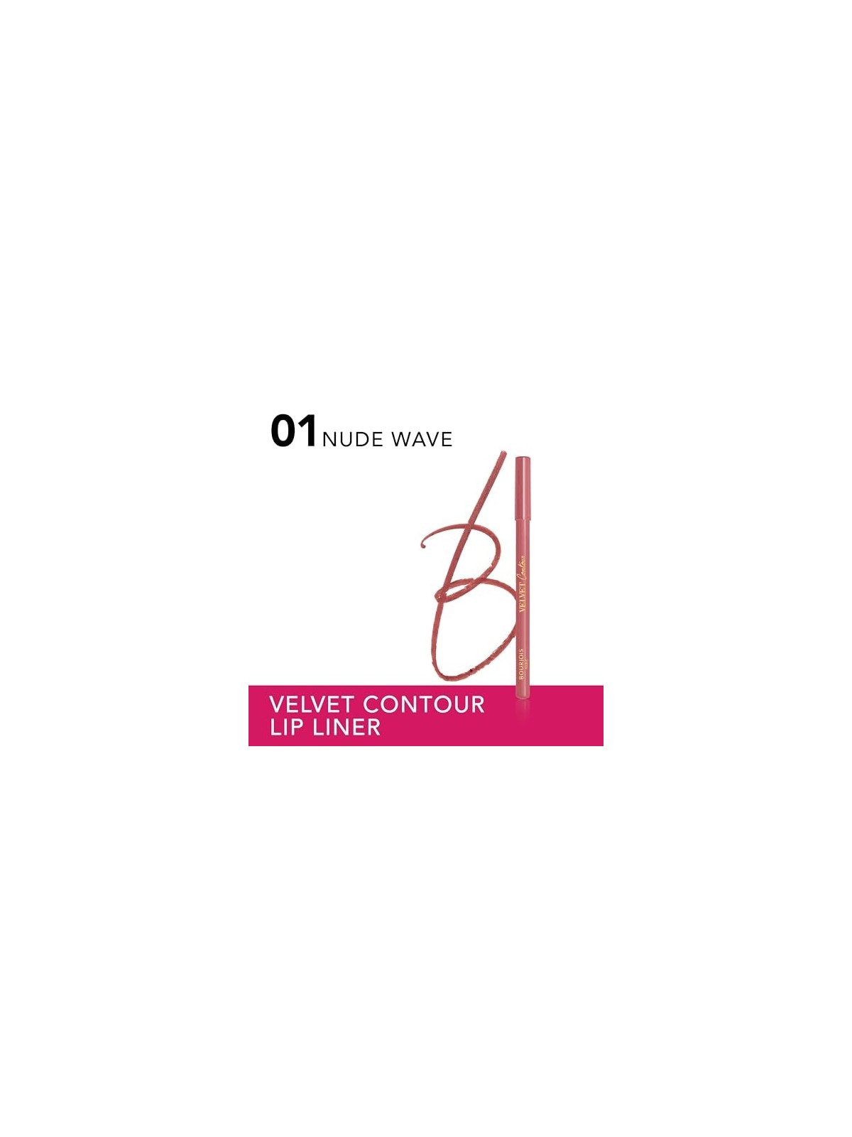 Bourjois Levres Contour Edition Lip Liner Matita labbra contorno 114 g donna  01 Nude Wave