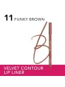 Matita labbra contorno 114 g donna 11 Funky Brown