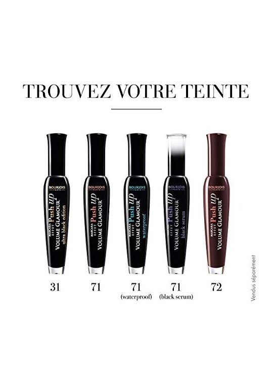 Mascara Volume Glamour Push Up Effect 6 ml donna Black