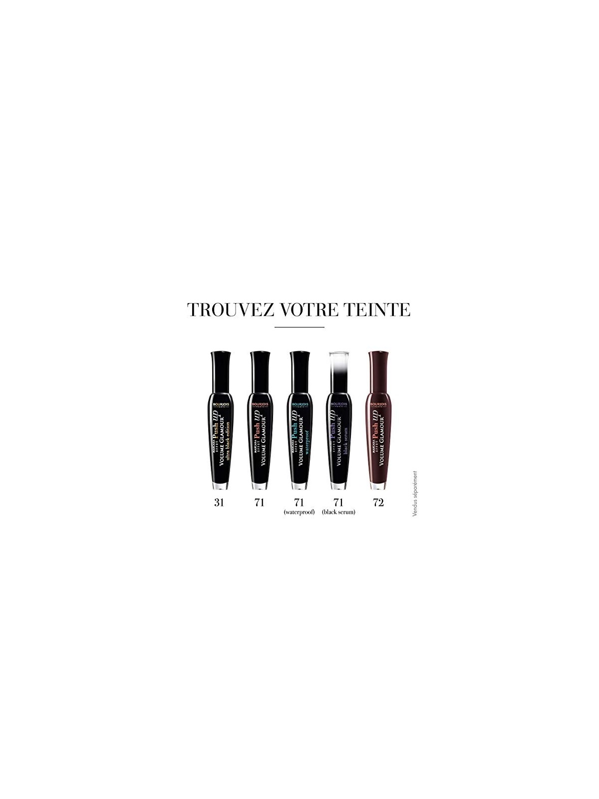 Mascara Volume Glamour Push Up Effect 6 ml donna Black