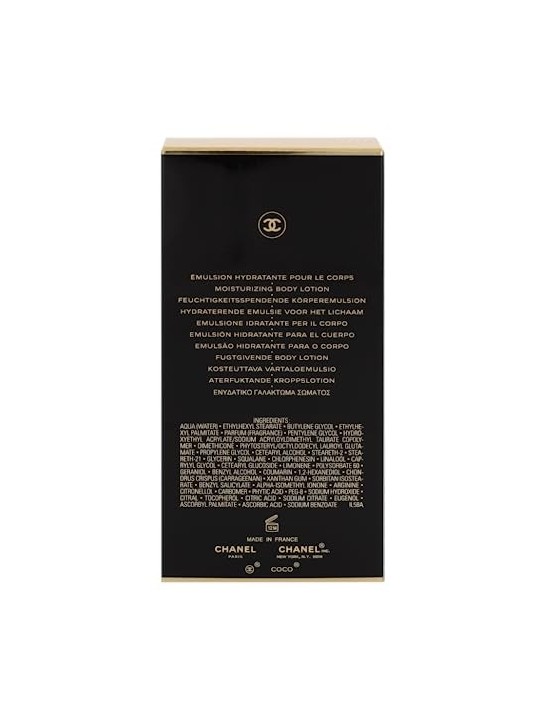 Chanel Coco Noir Body Lotion donna 200ml