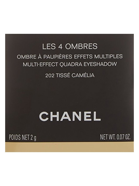 Chanel LES 4 OMBRES 202 Tisse Camelia