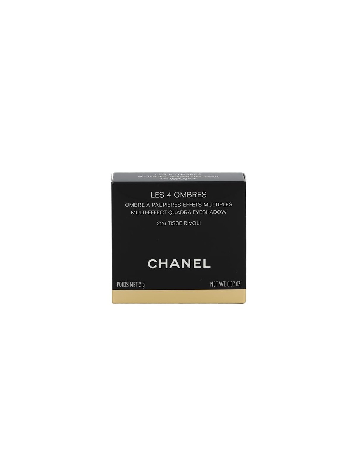 Chanel LES 4 OMBRES 226 Tisse Rivoli