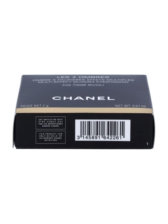 Chanel LES 4 OMBRES 226 Tisse Rivoli