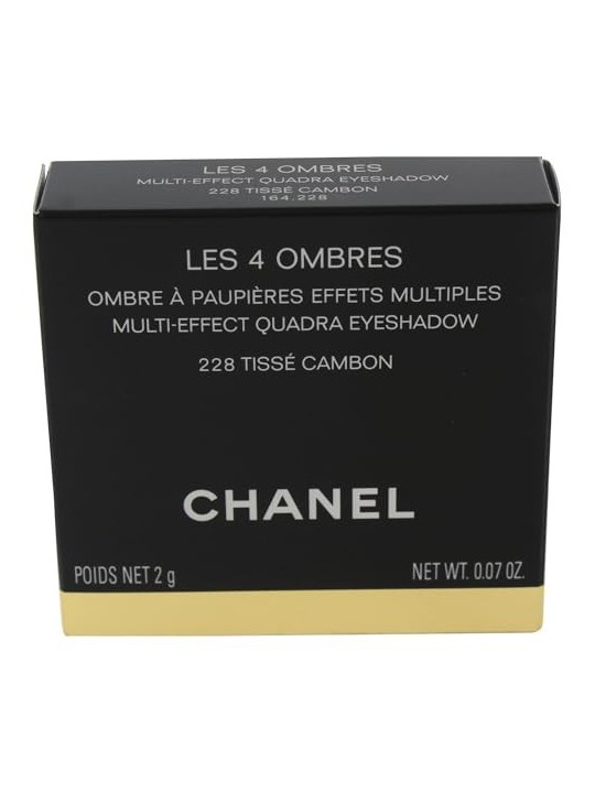 Chanel LES 4 OMBRES 228 Tissuto Cambon