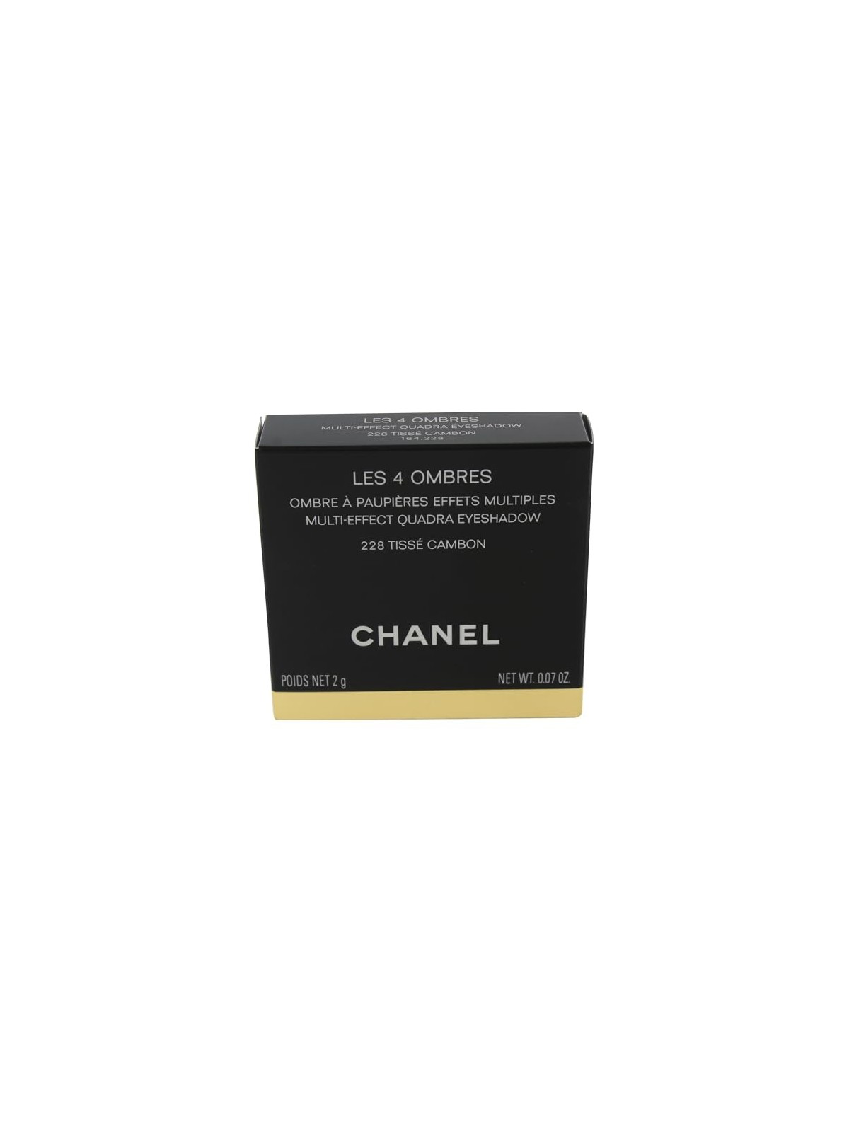 Chanel LES 4 OMBRES 228 Tissuto Cambon