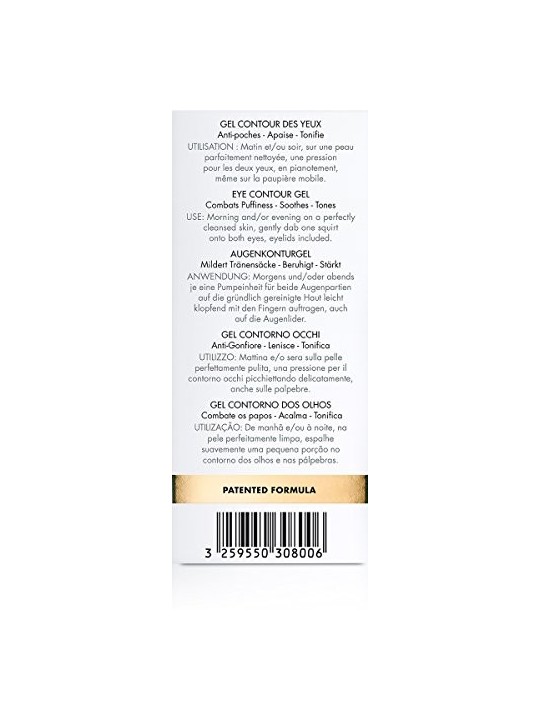 Eisenberg Eisenberg Eye Contour Gel Gel per il contorno occhi donna 30ml Eisenberg www.essenzetotalstyle.com 