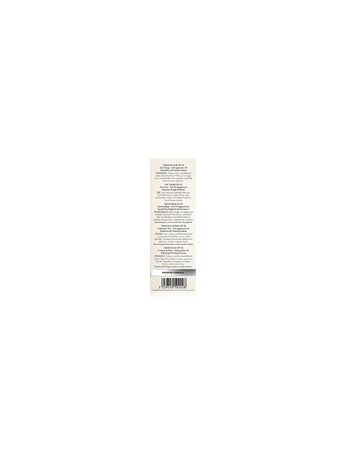 Crema giorno SPF 50 50 ml