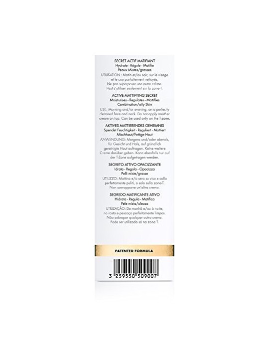 Segreto attivo opacizzante 50 ml donna