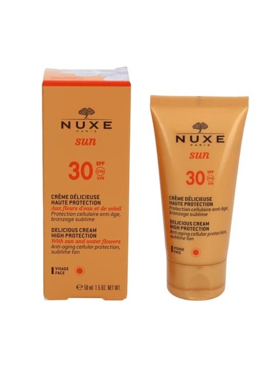 Crema Solare Viso SPF30 Nuxe Sun 50ml Alta Protezione