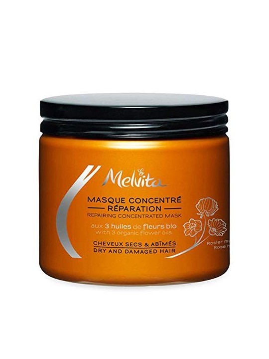 Maschera riparatrice capelli Melvita 175ml donna