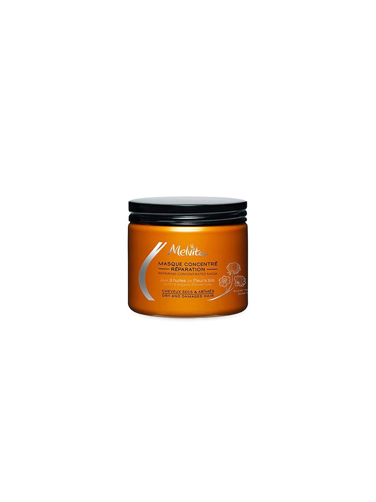 Maschera riparatrice capelli Melvita 175ml donna