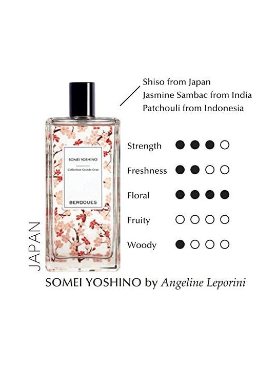 Profumo Parfums Berdoues Somei Yoshino Eau De Profumo 100ml unisex