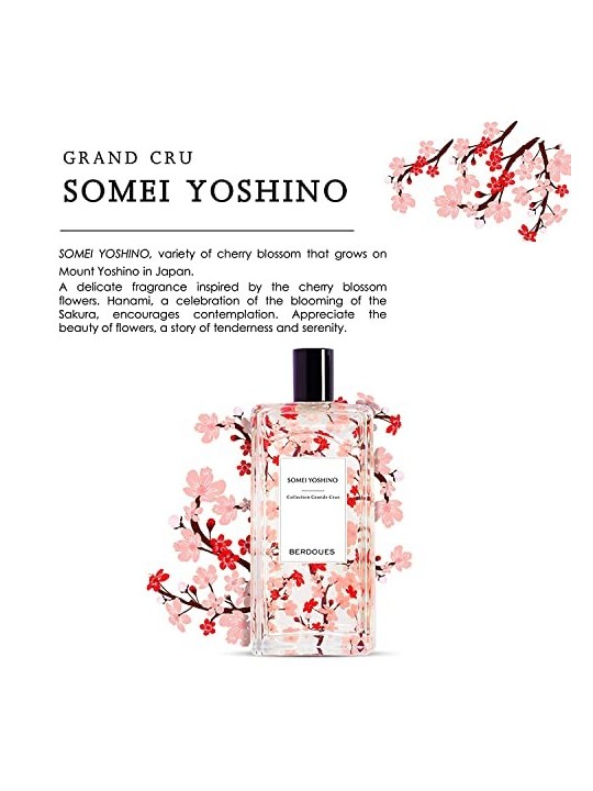 Profumo Parfums Berdoues Somei Yoshino Eau De Profumo 100ml unisex