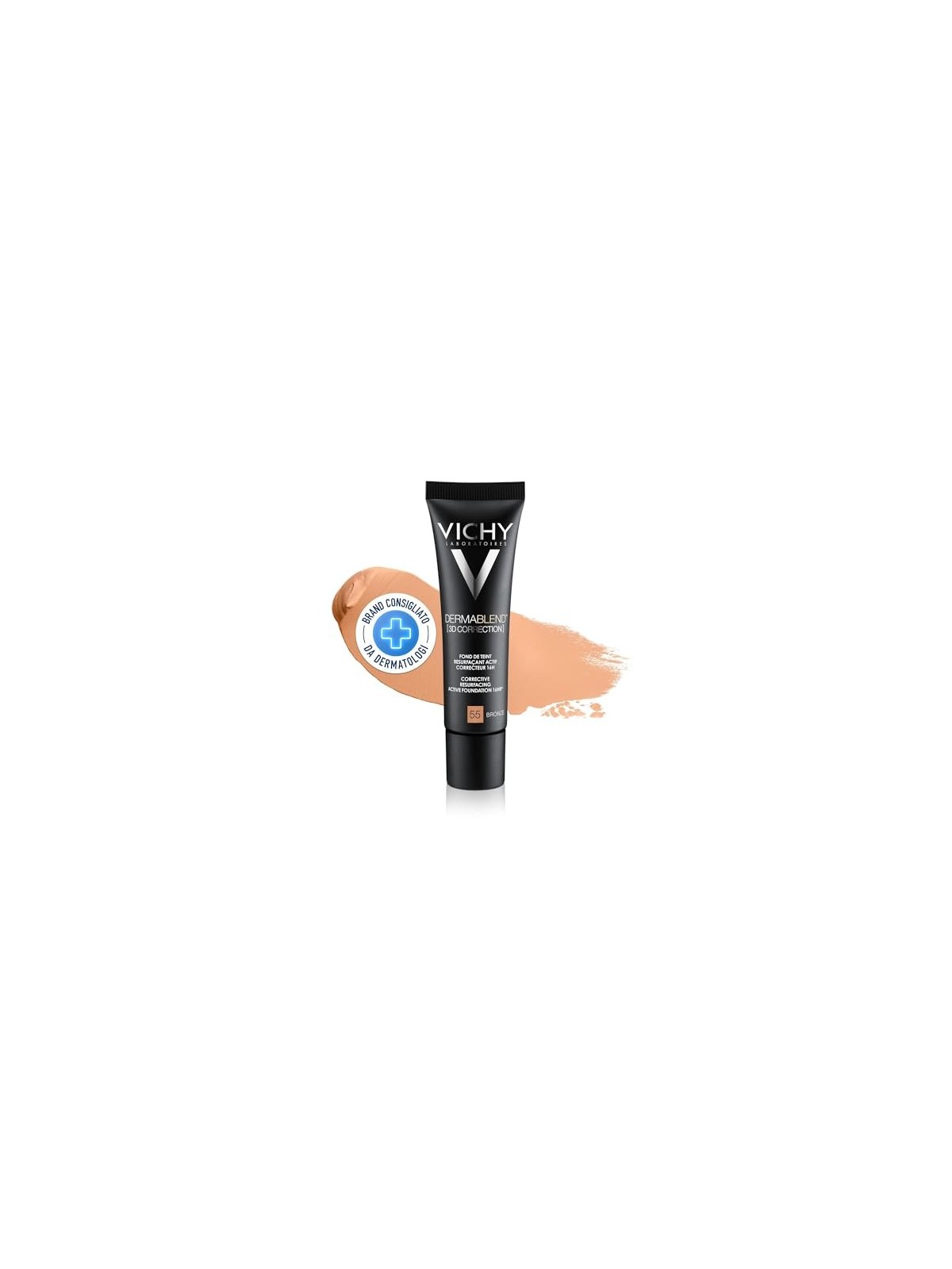Fondotinta Vichy DERMABLEND 3D CORRECTION 55-bronz donna
