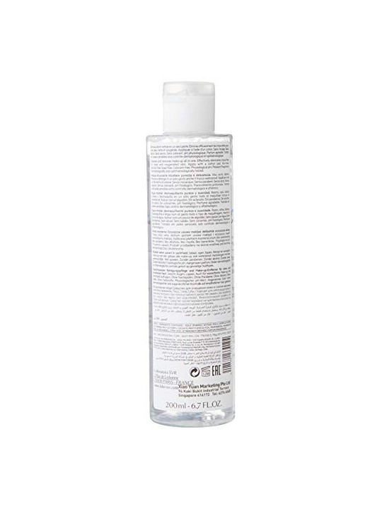 Svr Laboratoire Dermatologique PHYSIOPURE eau micellaire 200ml: pelle purificata e fresca