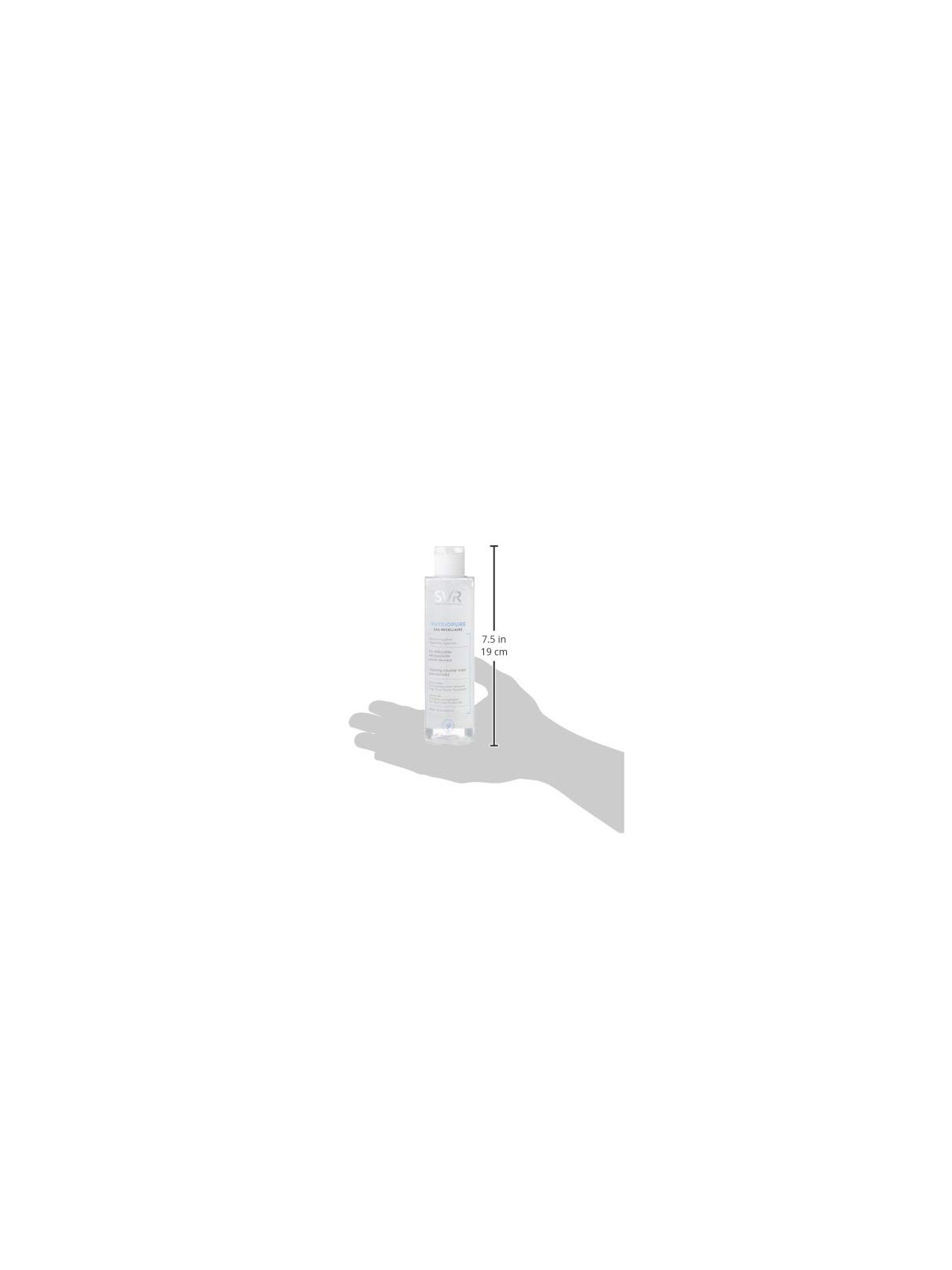 Svr Laboratoire Dermatologique PHYSIOPURE eau micellaire 200ml: pelle purificata e fresca