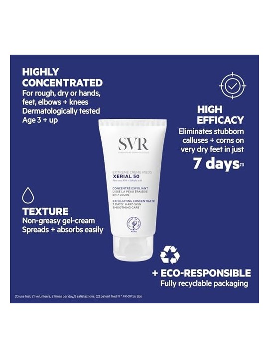 Crema piedi estrema XERIAL 50 Svr Laboratoire Dermatologique