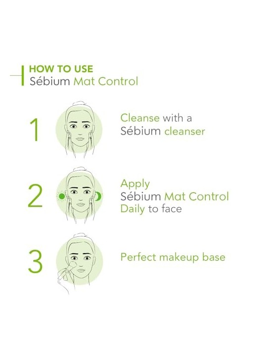 Bioderma Sebium Mat Control Moisturizer 30ml
