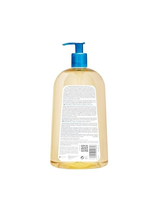 Bioderma Atoderm Ultra -Nourishing Shower Oil donna 1liter Very Dry To Irritated Sensitive Skin