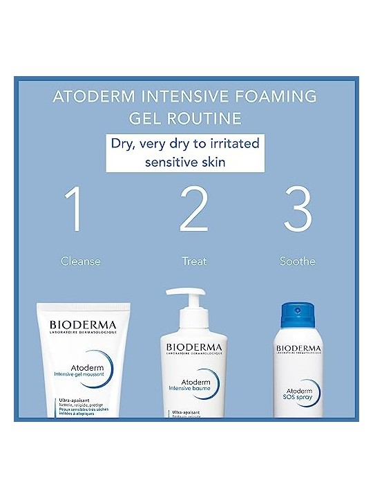 Bioderma Atoderm Intensive Gel Moussant UltraRicco Schiumogeno Gel Doccia Donna 200ml
