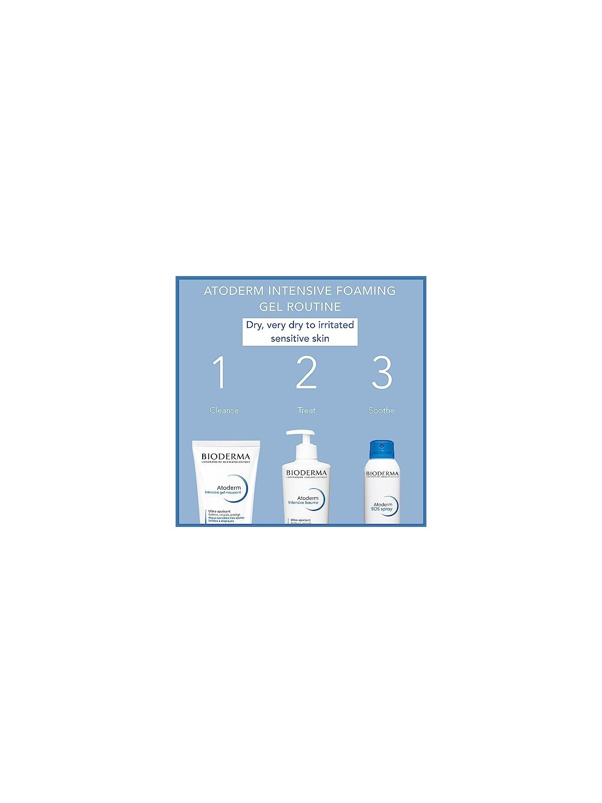 Bioderma Atoderm Intensive Gel Moussant UltraRicco Schiumogeno Gel Doccia Donna 200ml