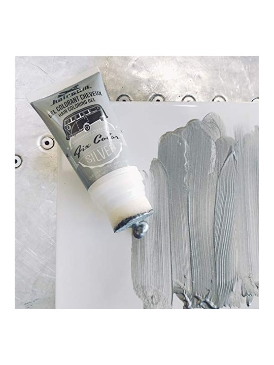 Hairgum FIX COLOR gel colorante argento donna