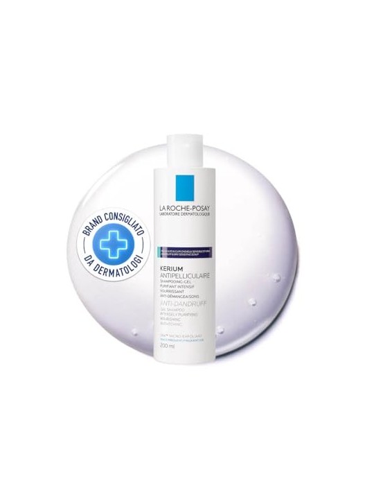Gel shampoo antiforfora LRP Kerium donna 200ml