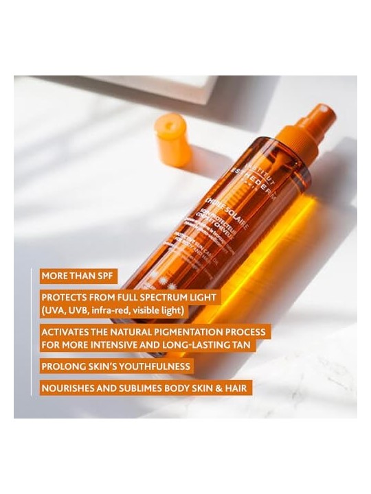 L'HUILE SOLAIRE sol fuerte cuerpo y cabello spray 150ml