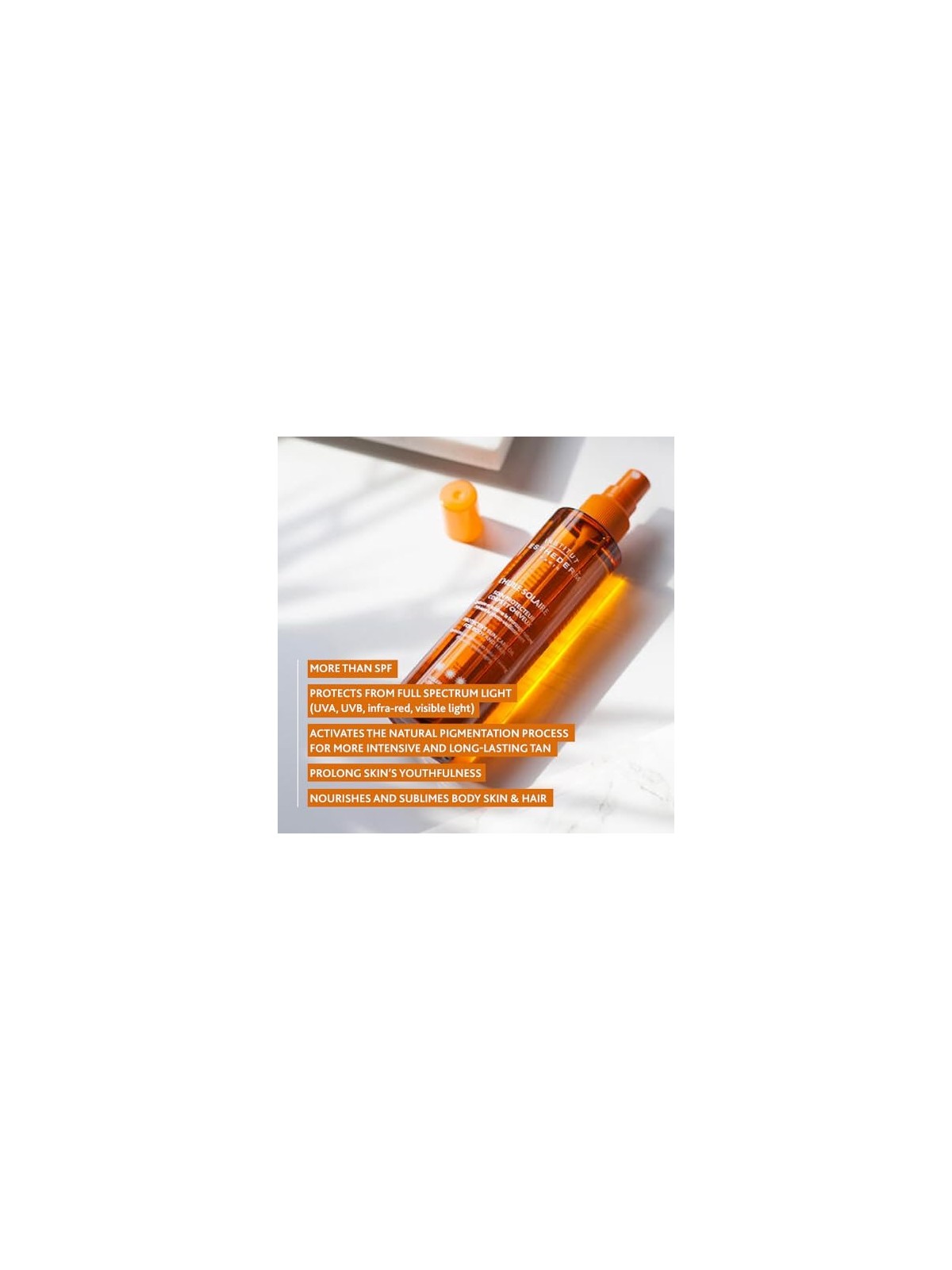 L'HUILE SOLAIRE sol fuerte cuerpo y cabello spray 150ml