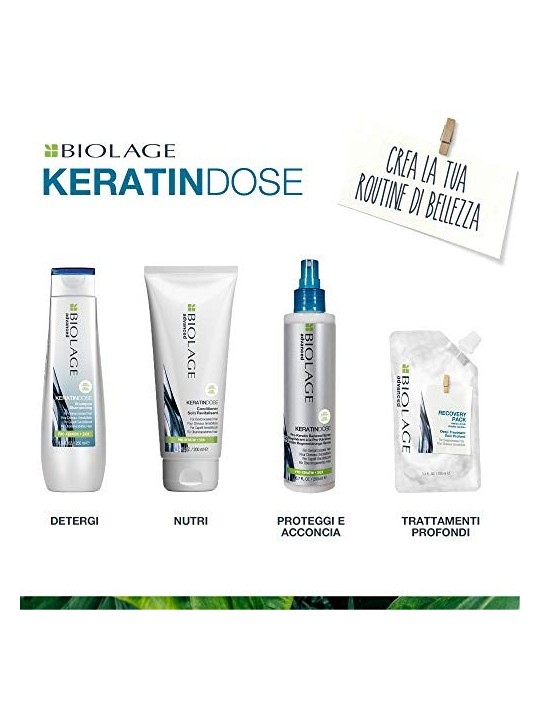 Shampoo Biolage KERATINDOSE 250ml per capelli danneggiati Unisex