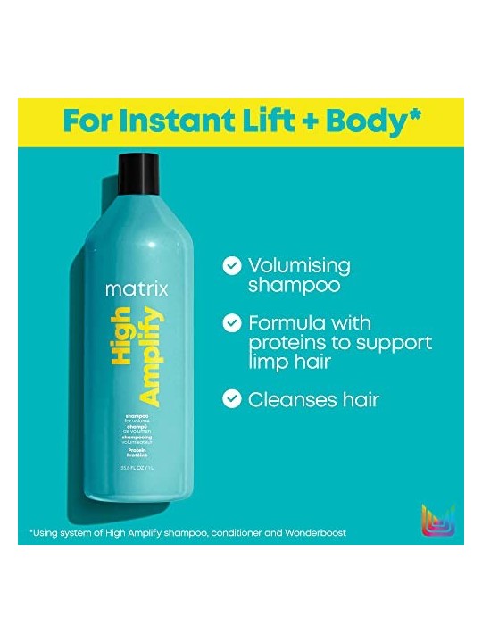 Shampoo Matrix Total Results High Amplify Protein per volume capelli