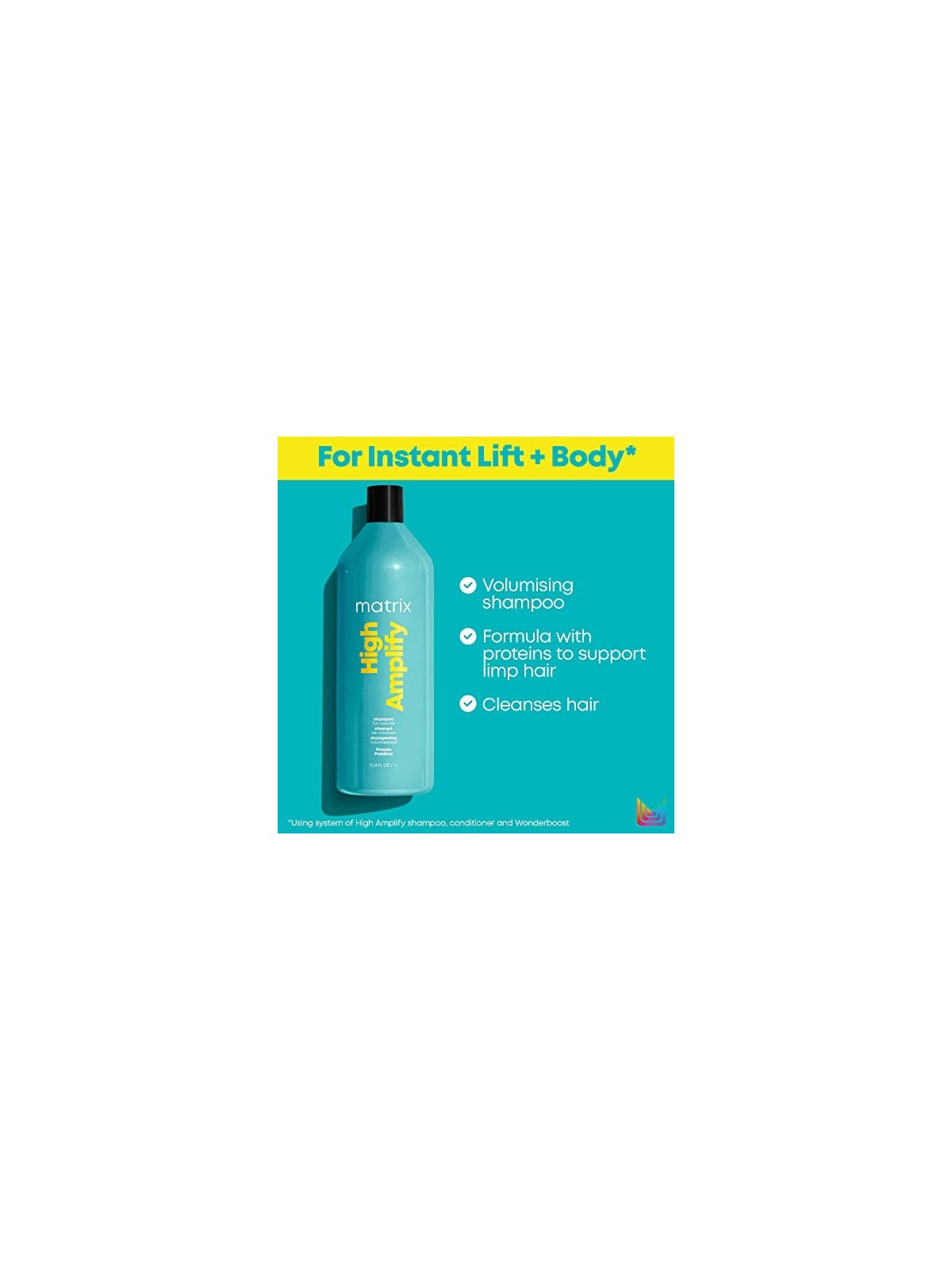 Shampoo Matrix Total Results High Amplify Protein per volume capelli